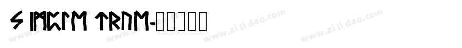 Simple true字体转换
